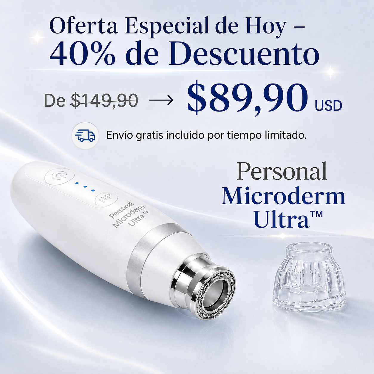 Personal Microderm Ultra™  — Envío Gratis + Oferta Activa